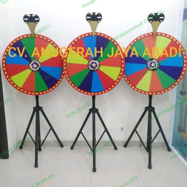 Roda Undian / Roda Keberuntungan / Wheel Of Fortune / Putar Roulette