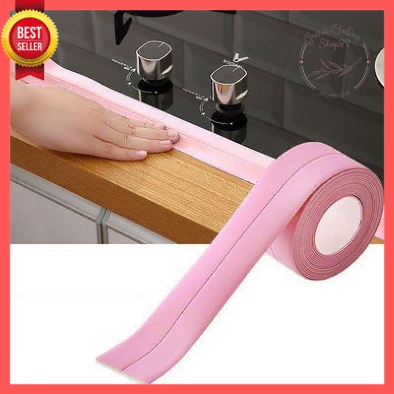 GOS B102 - Tape Perekat Sticker Anti Jamur Air Minyak PVC Wastafel Dapur Kamar Mandi