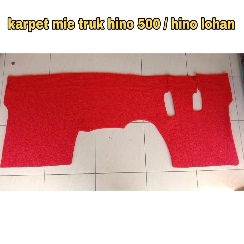 Karpet Mie Bihun Truk Hino 500 / Hino Lohan