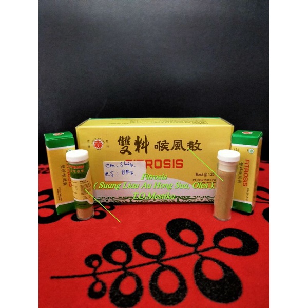 Fitrosis / Obat Sariawan / Au Hong Sua, Oles.