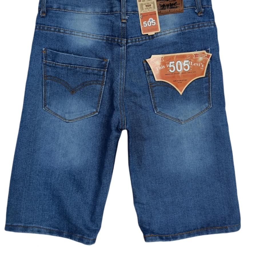 Chekout Celana Levis Lepis Pendek Jeans Pria Cowok Cowo Dewasa Standar Standard Standart Reguler War