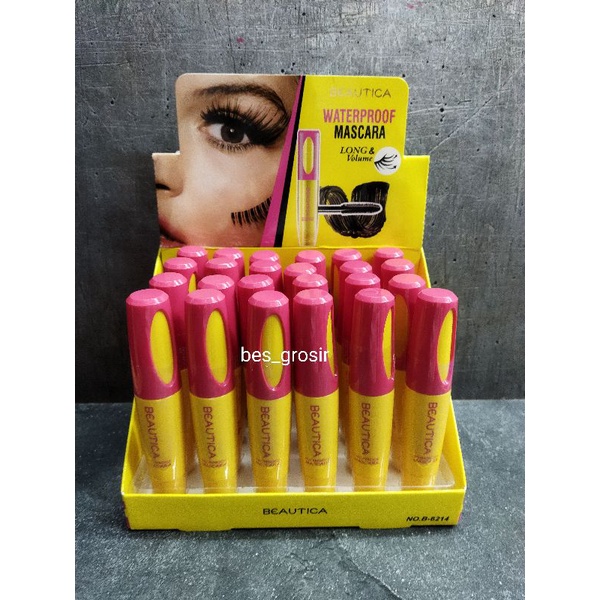 Mascara beautica kuning waterproof exp 2025 ( satuan )