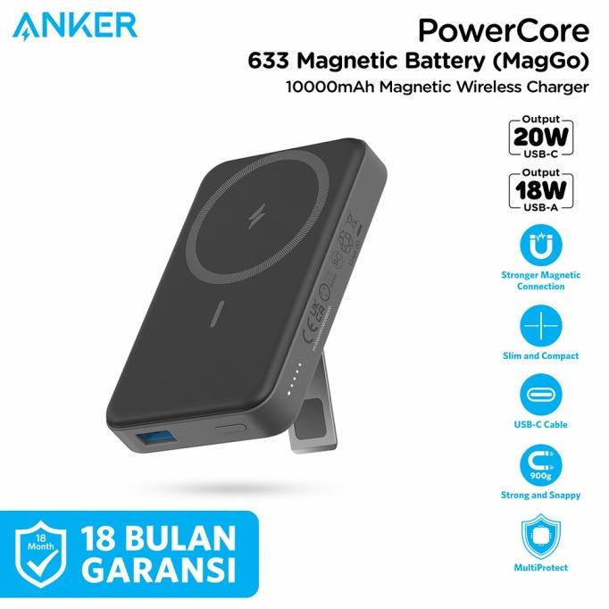 Powerbank Magsafe Anker 633 Magnetic Battery (Maggo) - A1641