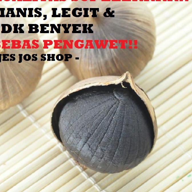 

Bawang Hitam Tunggal / Black Garlic Tunggal 250 Gram