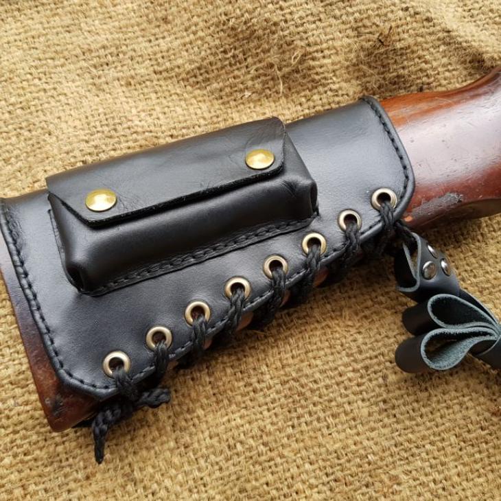 SLKJ-74 cover popor uklik sharp canon jawara ace buttstock leather riffle benjamin hammer  luger  un