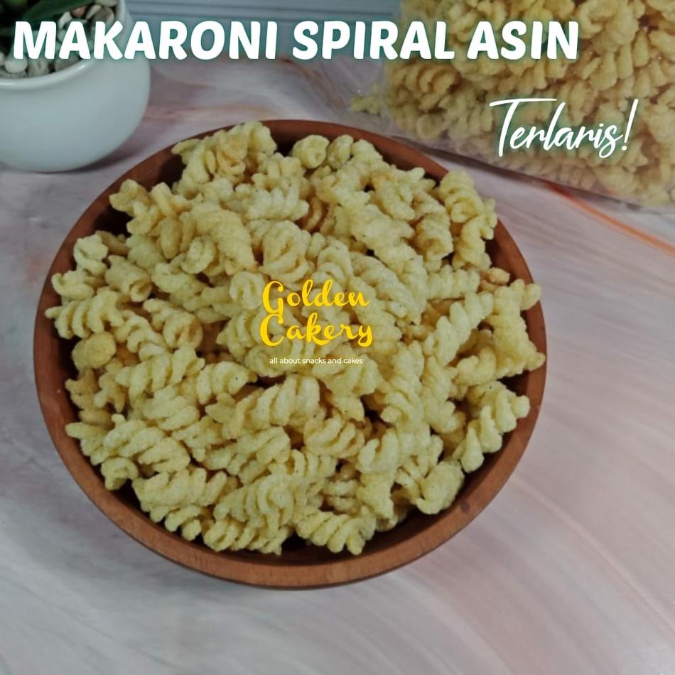 

[PRODUK PYK0T] Pasta Makaroni Spiral Viral Gurih Renyah - 250 GRAM DNF