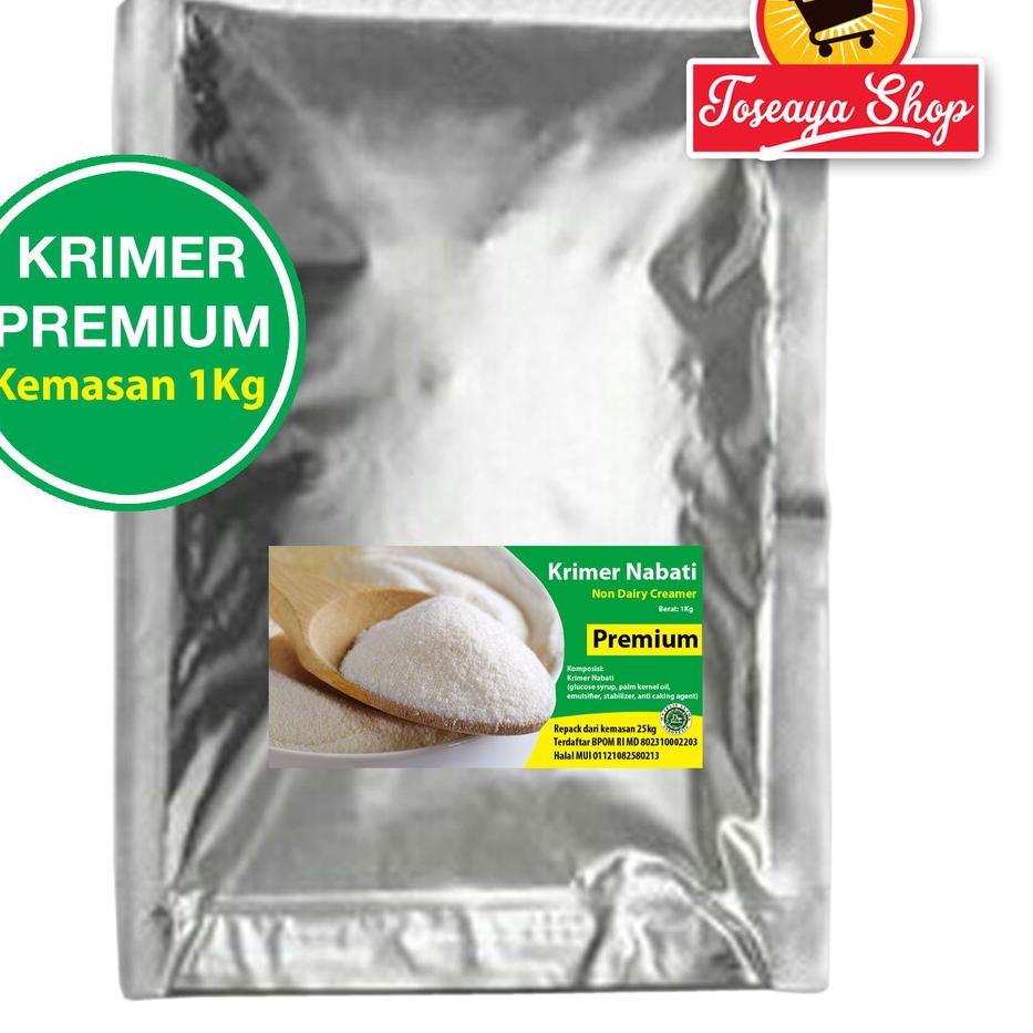 

➱Ready Stock 6LQTA Krimer/Creamer Non Dairy Premium 1kg 55 ➱