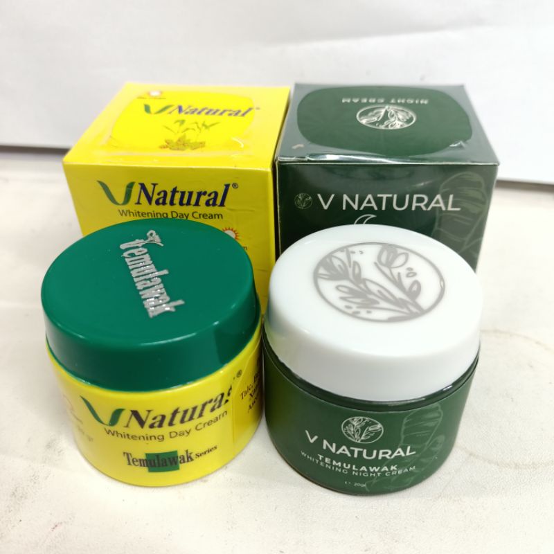 CREAM VNATURAL TEMULAWAK BPOM Cream Wajah