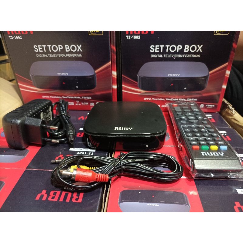 Set top box tv digital dvbt2 stb receiver tv digital NEW VERSION YOUTUBE TIKTOK (DONGLE NOT INCLUDE)