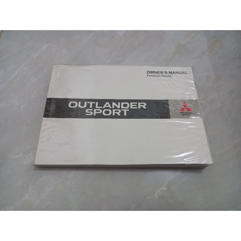 Buku Manual Mitsubishi Outlander Sport 2012 - 2016 Original