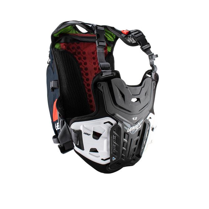 Chest Protector Leatt Hydra 4.5 BlackRed / Chest Hydration Bag leatt