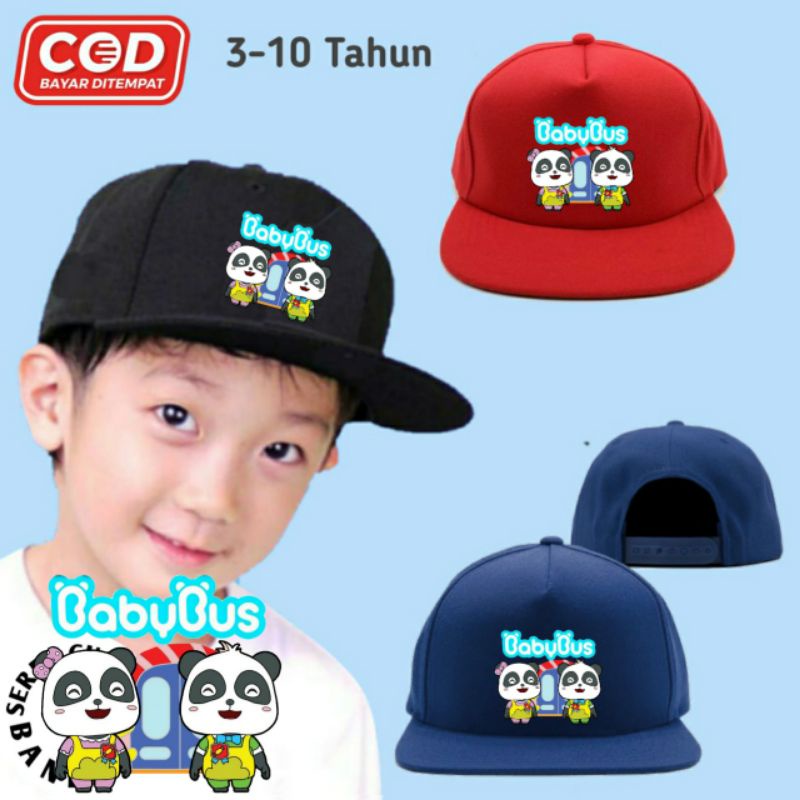 Topi Anak Snapback BabyBush