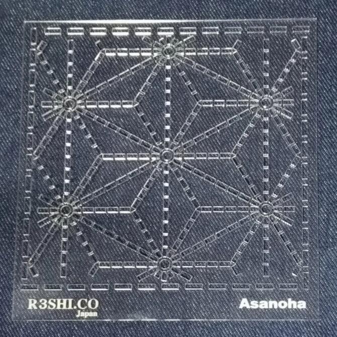 

[BISA COD] Sashiko/Sashico Quilting Ruler/penggaris Template Stencil/stensil