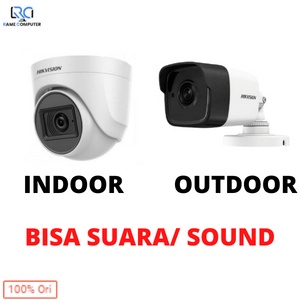 KAMERA CCTV HIKVISION 5MP OUTDOOR 16H0T-ITPFS/ INDOOR 76h0t-itpfs  SOUND / SUARA