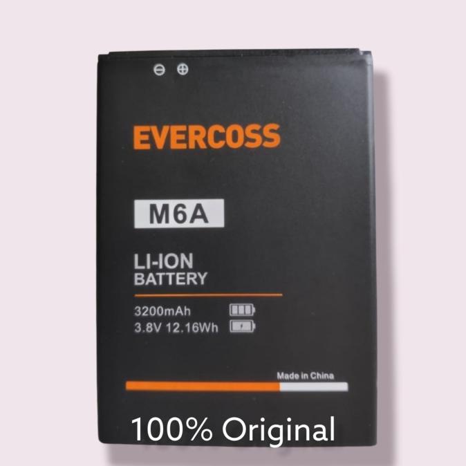 BATTERY EVERCOSS M6A | M6| M60 ORIGINAL EVERCOSS