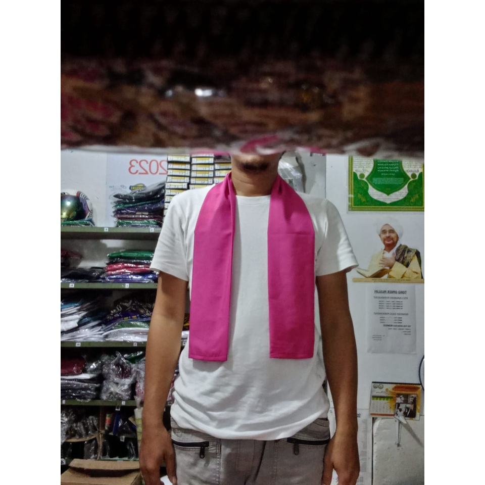 SELENDANG SYAL POLOS CUKIN BETAWI PRIA WANITA