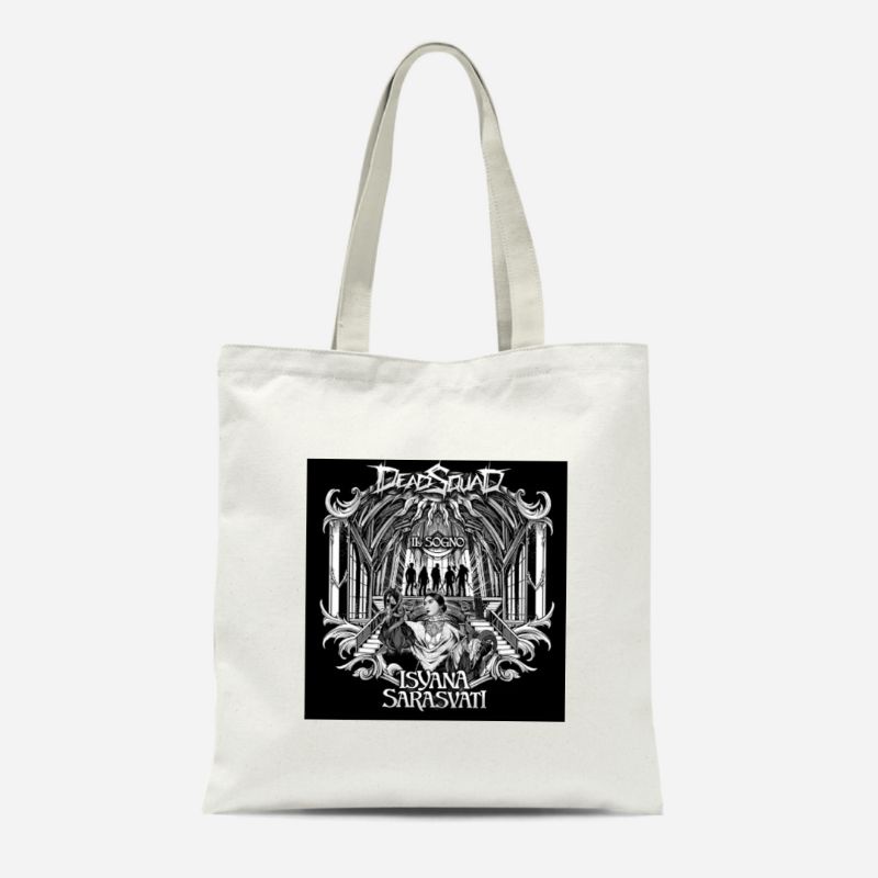 VANDAL-TOTE BAG RESLETING /TOTE BAG KANVAS ISYANA SARASVATI X DEAD SQUAD ILSOGNO /TOTEBAG /TAS WANITA /TOTE BAG WANITA /TOTEBAG KANVAS MURAH