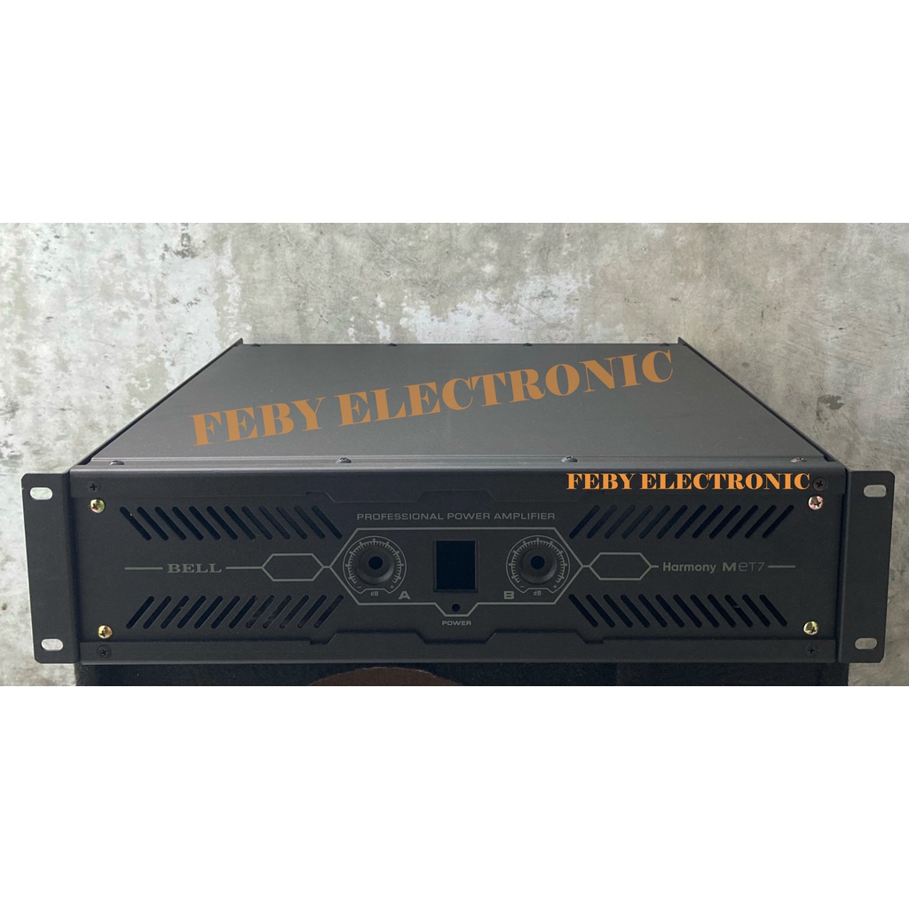 Box Power Amplifier Bell MET 7 Box Bell