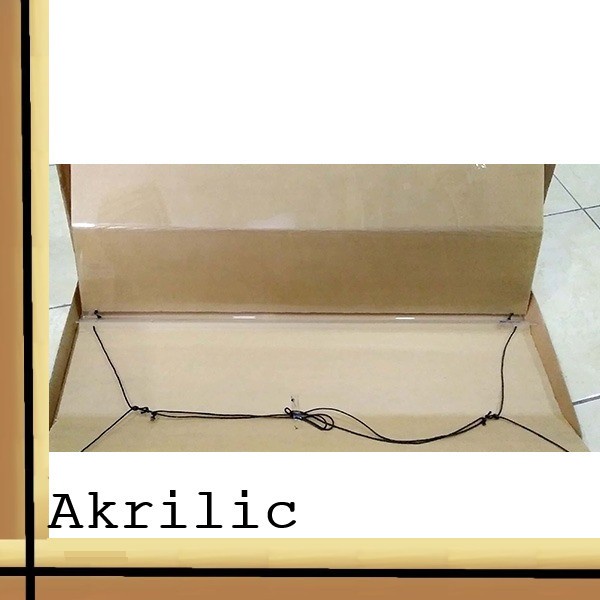 AKRILIK, ACRILIC, PENYANGGAH ANGIN AC 1PK