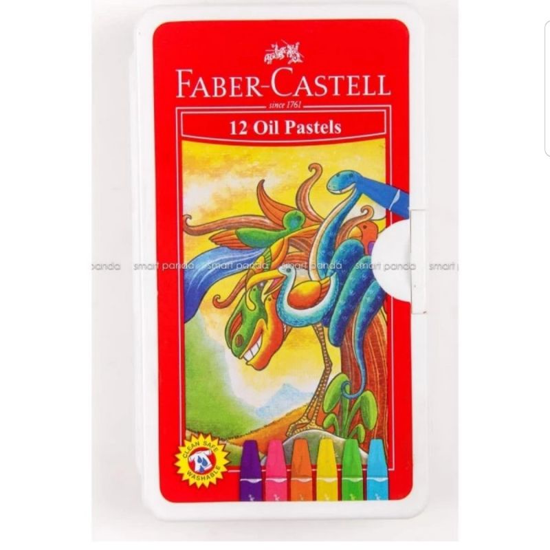 

Crayon Faber Castell 12 Warna Hexagonal Oil Pastel