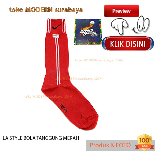 Kaos kaki bola futsal anak tanggung LA STYLE BOLA TANGGUNG