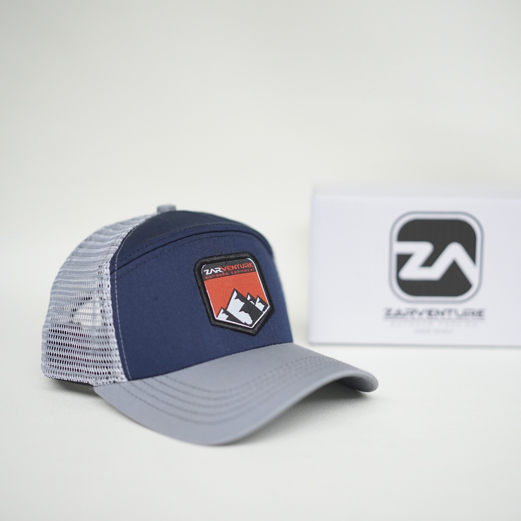 Zarventure Topi Trucker 93 Jaring Kanvas