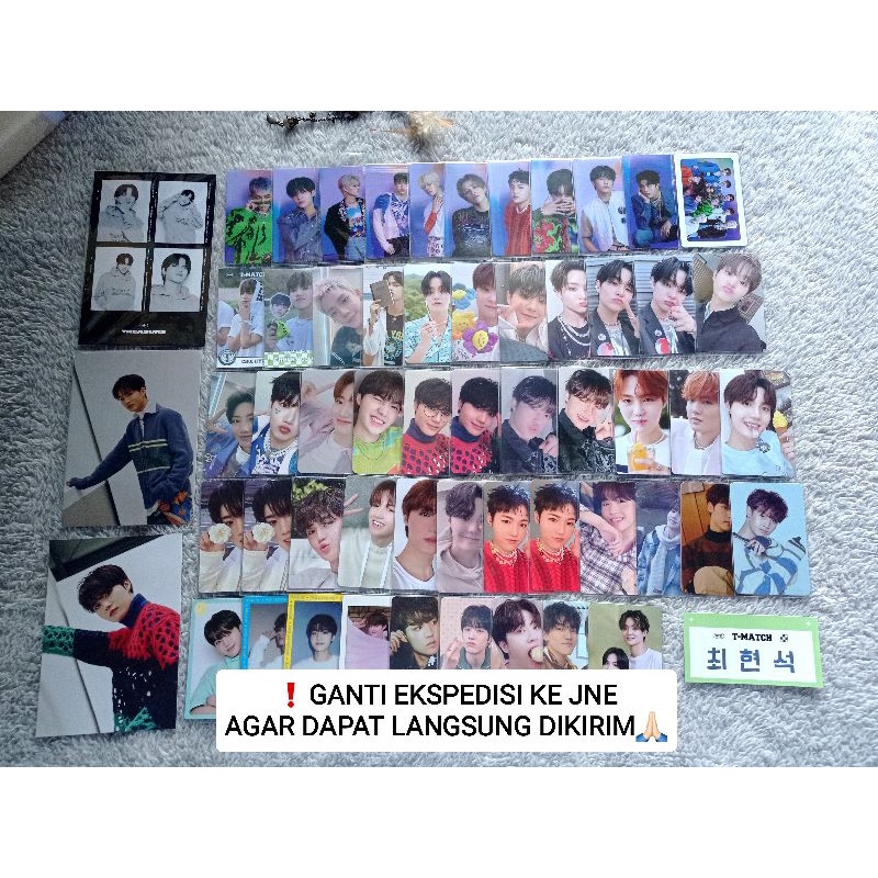 TREASURE PHOTOCARD OFFICIAL JIKJIN HELLO ERA THE SECOND STEP CHAPTER ONE TWO POB APPLEWOOD APPLE MUS