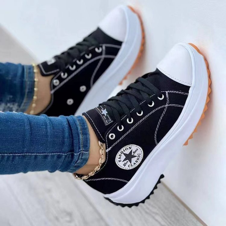 SW87 Sepatu Sneakers Import Wanita Korea Fashion Sport Shoes COD Original