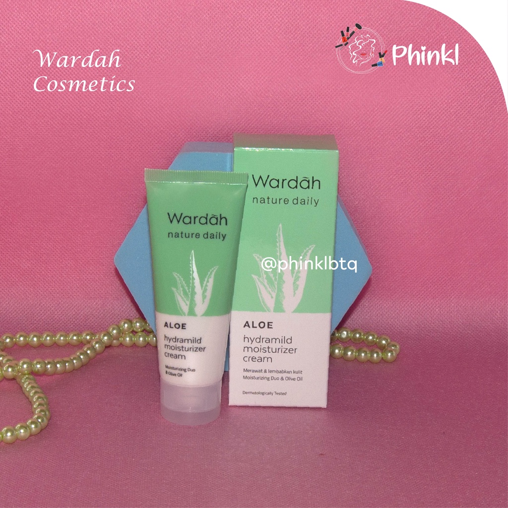 `ღ´ PHINKL `ღ´ ᘺᗩᖇᕲᗩᕼ Wardah Aloe Series / facial wash moisturizer aloe gel toner kulit kering kulit sensitif