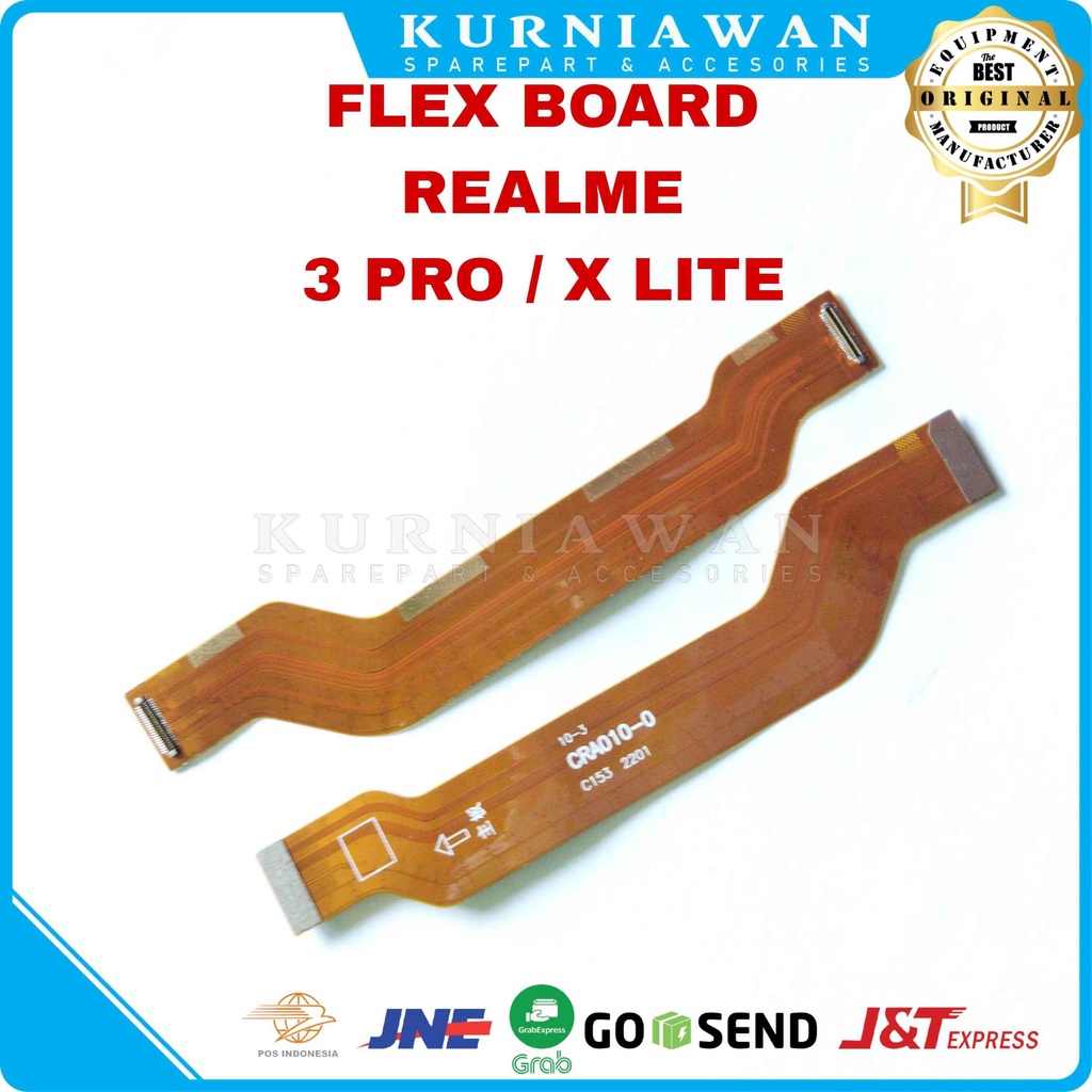 Flexible Ui Board Realme 3 Pro X Lite Fleksibel Penghubung Mesin Konektor Charger