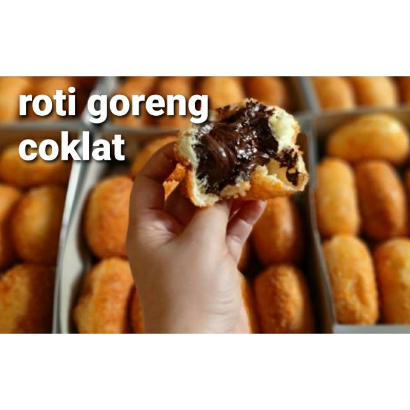 

Roti coklat lumer jumbo isi 10 pcs per pac