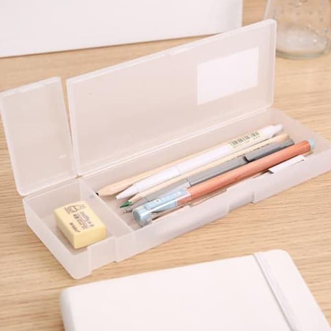 

MUJI - Polypropylene Pen Case Pencil Case || Tempat Pensil