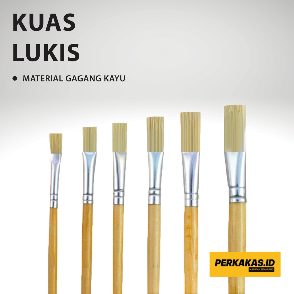 Kuas Cat Lukis Canvas Halus Akrilik MAXI