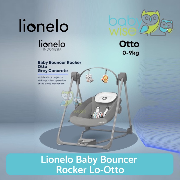 Lionelo Baby Bouncer Rocker Lo-Otto - Ayunan Bayi