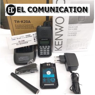 HT KENWOOD TH-K20A VHF ORIGINAL - HT KENWOOD TH K20 VHF ORIGINAL RESMI