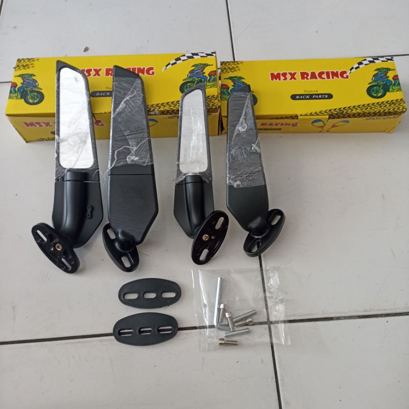 promo discount SPION WINGLET MODEL RIZOMA F22 R ZX25R NINJA 250 FI KARBU CBR R15 R25 spion wingled motor universal honda yamaha suzuki kawasaki vario mio beat scoopy spacy satria fu vixion byson cs1 xabre dll racing japstyle import