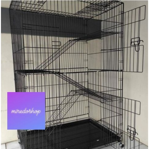 Kandang Kucing Jumbo Tingkat 3