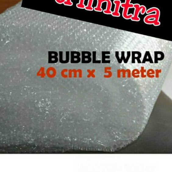 

➘ Plastik Bubble Wrap Gelembung Potongan Lembaran 40 cm x 5 meter ↴