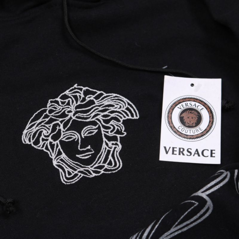 HOODIE JAKET SWEATER VERSACE BAROCCO FULLTAG &amp; LABEL