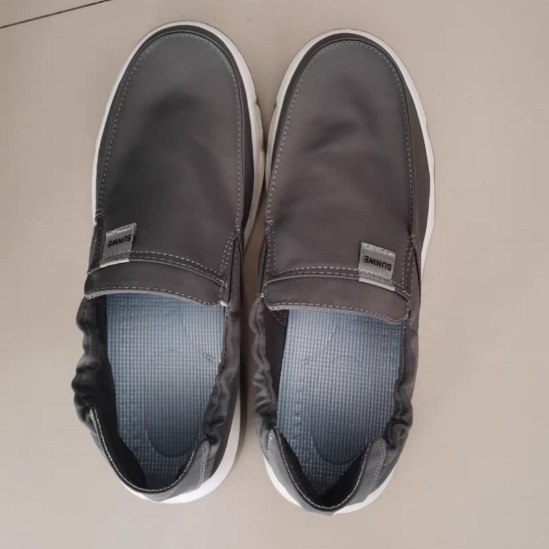 Terbaru Tahan Air Waterproof Ringan Sepatu Pantofel Kanvas Slip On Pria Kerja Santai Semi Formal Empuk Sekolah Kantor Kuliah Tanpa Tali 236