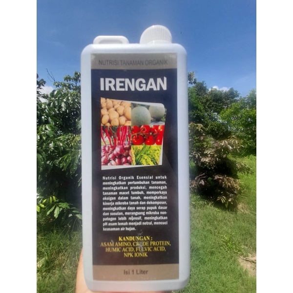 Pupuk Organik Irengan Asam Amino, Asam Humat, Asam Fulvat dan NPK Ionik