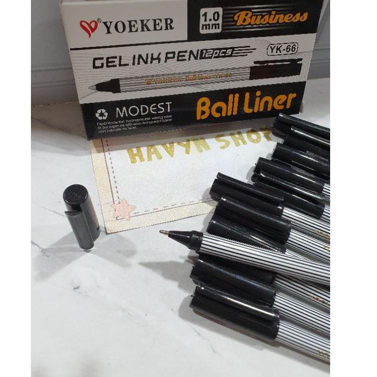 

➶Terkini➶ (12pc) pen gel 1.0MM untuk tanda tangan BALL LINER 48 ✢