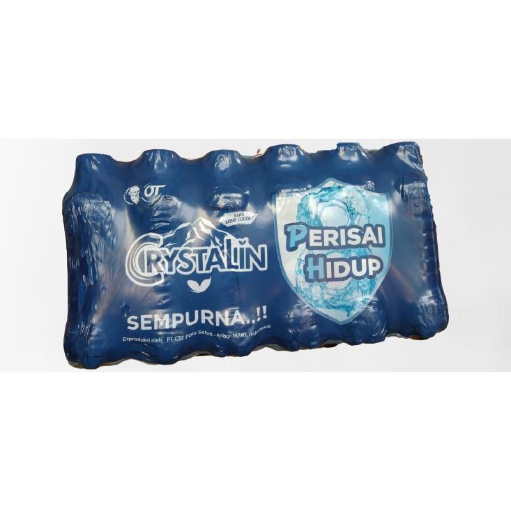 

[BAYAR DITEMPAT] AIR MINERAL CRYSTALIN 600 ML 1 DUS ISI 24 BOTOL