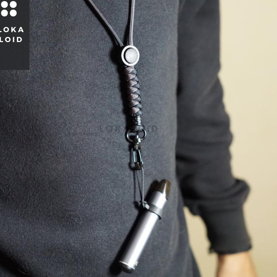 

Ready Terbatas Tali Gantungan Name Tag Lanyard Premium Paracord Two Tone Original By Lokaloid