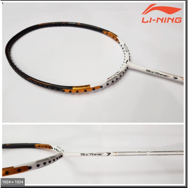 Raket Raket Badminton Lining Tectonic 7 Tarikan 30 Kualitas Super Premium