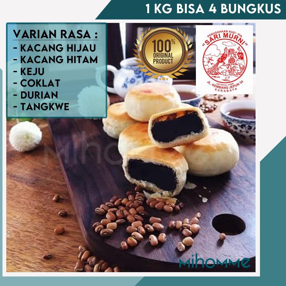 

[J-1&Q ✉] Kue Pia Sari Murni Cemilan Snack Bakpia Roti Mooncake Oleh Oleh Khas Surabaya-amanah