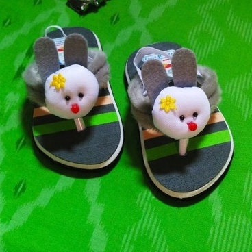 SANDAL ANAK / SANDAL BABY SPON PELANGI 1 - 3 TAHUN