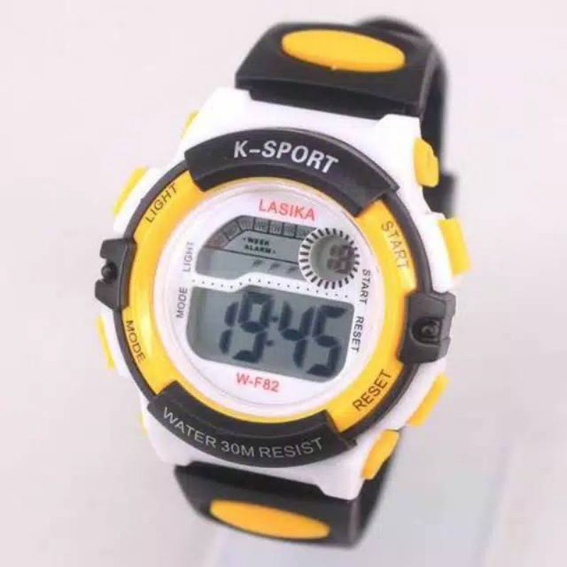 (Terima Cod)Jam Tangan Wanita/Anak&quot; Lasika WF-122 Strap Rubber  Kecil No Box Water resisst(Dikirim Dari Jakarta)