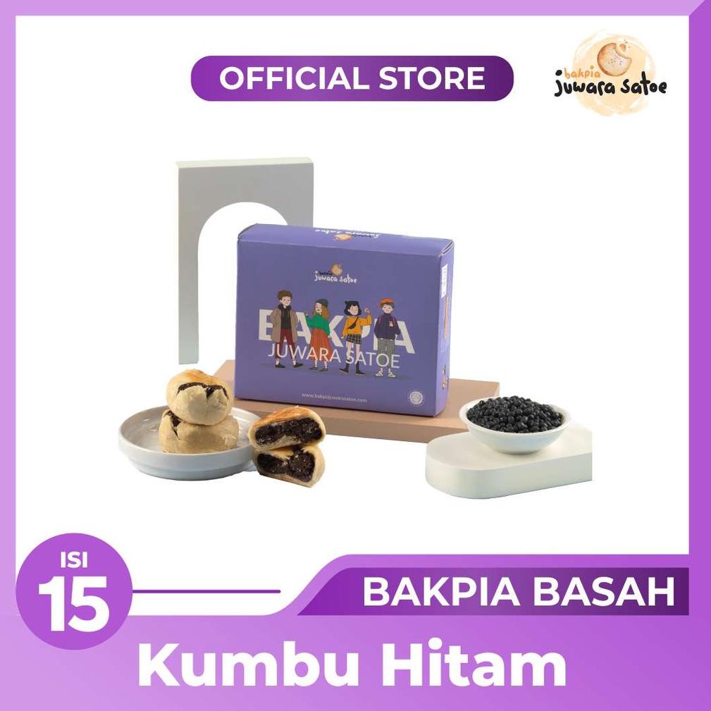 

8.8 Flash Sale BAKPIA BASAH KUMBU HITAM ISI 15 - BAKPIA JUWARA SATOE OLEH OLEH KHAS JOGJA