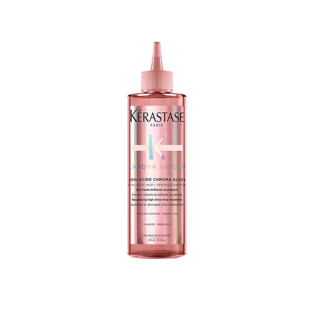 Kerastase Rinsed Hair Serum Rambut Diwarnai-Soin Acide Chroma Gloss 210ml